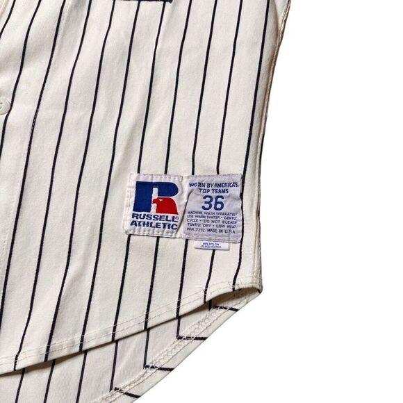 American Vintage Russell Athletic Everett Mariners Baseball Jersey 2 Size 36 - Picture 4 of 6